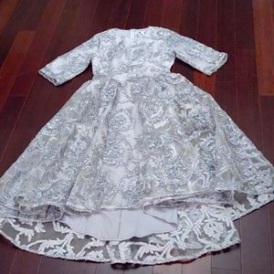 Silver size M Dainty Jewels Dress